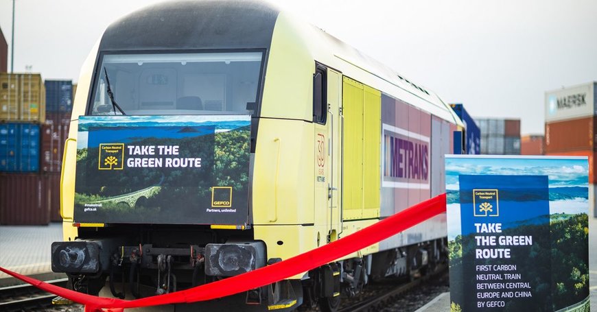 Nouvelles Routes de la Soie - GEFCO affrète le premier train complet neutre en carbone